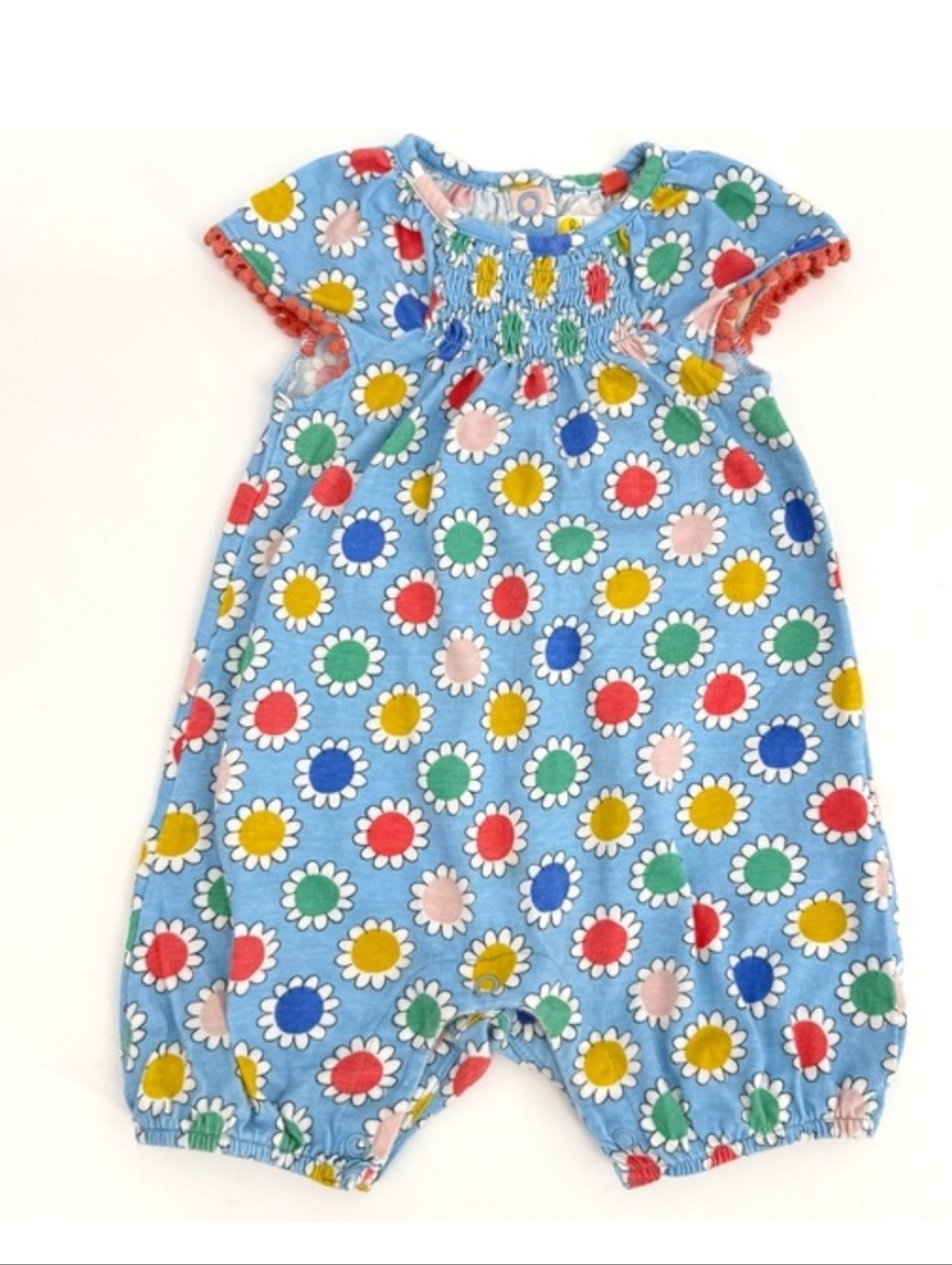 5/$10 Baby Boden Floral Bubble Romper